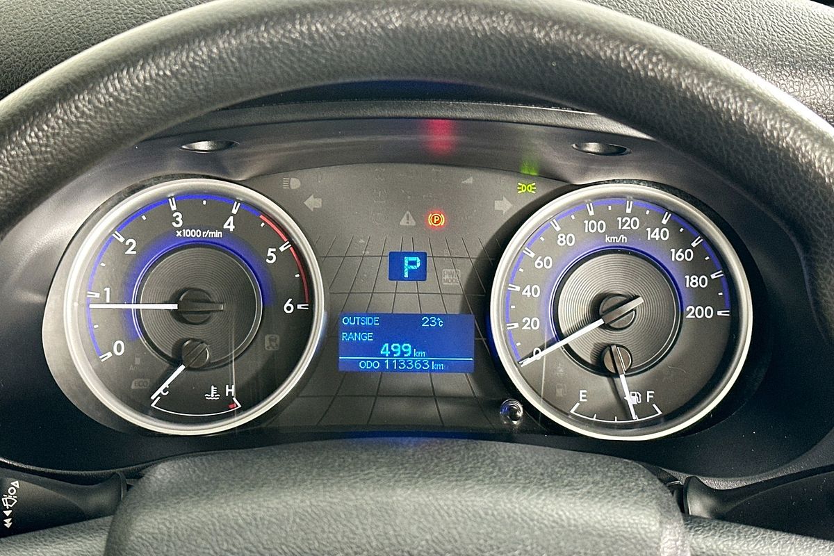 2018 Toyota HILUX SR (4x4) GUN126R MY17 4X4