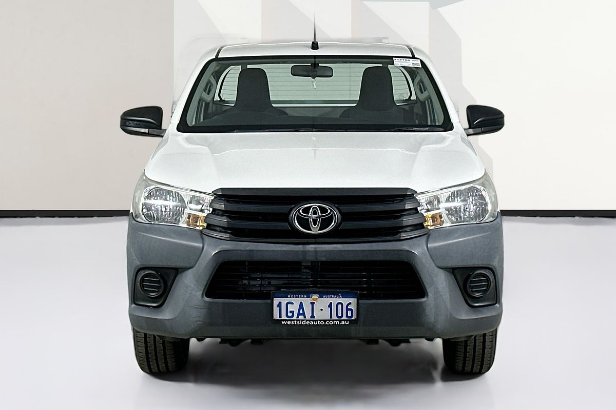 2016 Toyota HILUX WORKMATE TGN121R REAR WHEEL DRIVE
