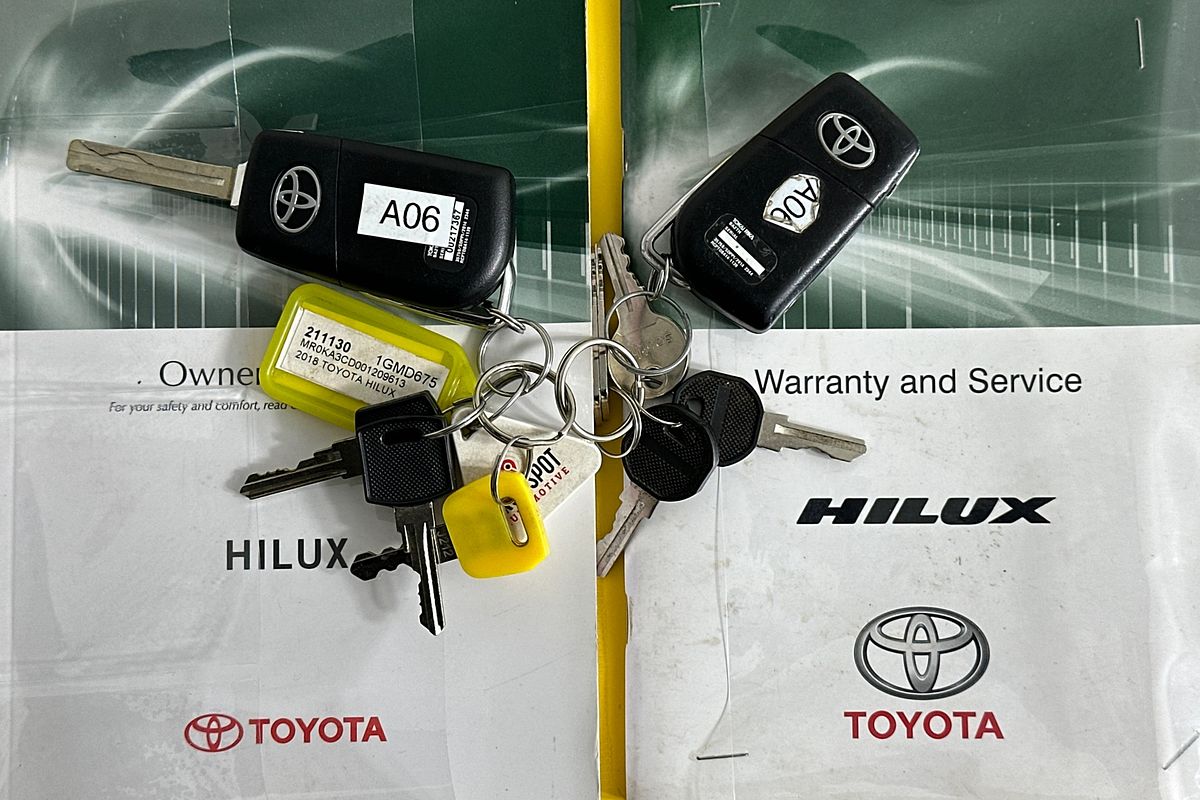 2018 Toyota HILUX SR (4x4) GUN126R MY17 4X4