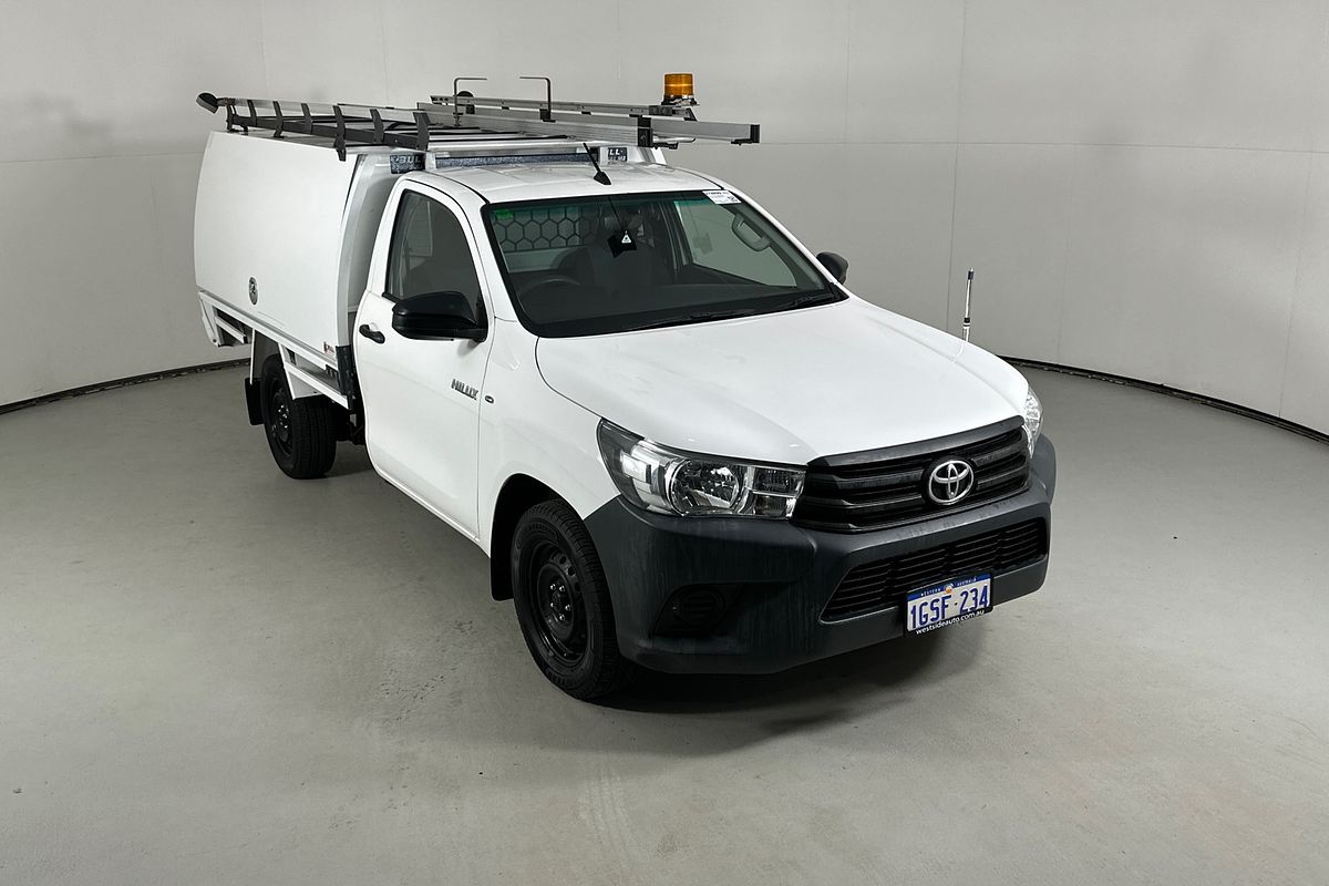 2018 Toyota HILUX WORKMATE GUN122R MY17 REAR WHEEL DRIVE