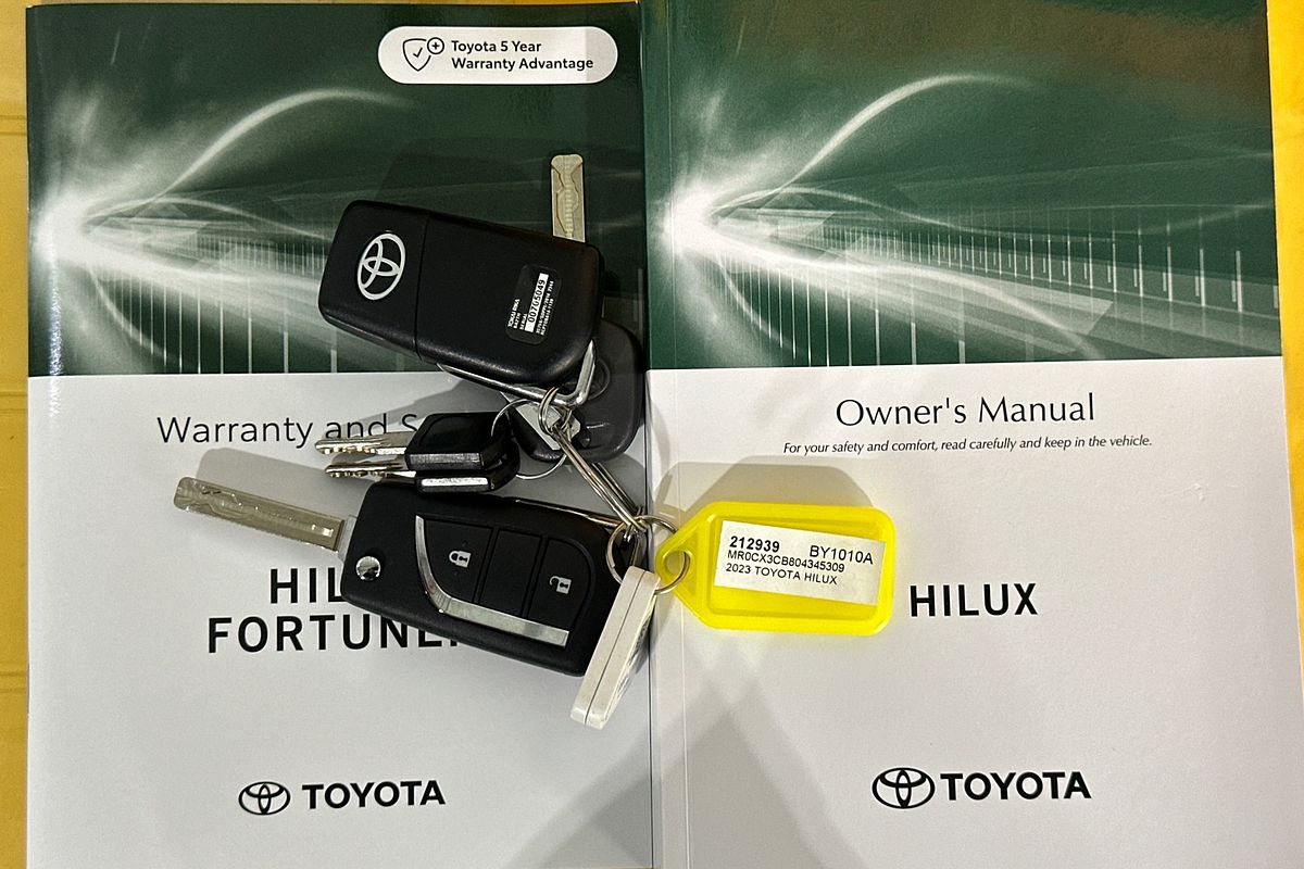 2023 Toyota Hilux Workmate TGN121R Rear Wheel Drive