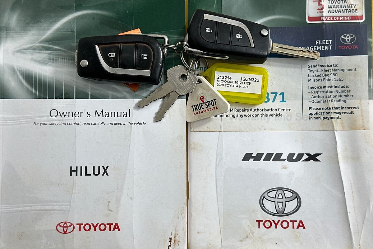 2020 Toyota HILUX SR (4x4) GUN126R MY19 UPGRADE 4X4