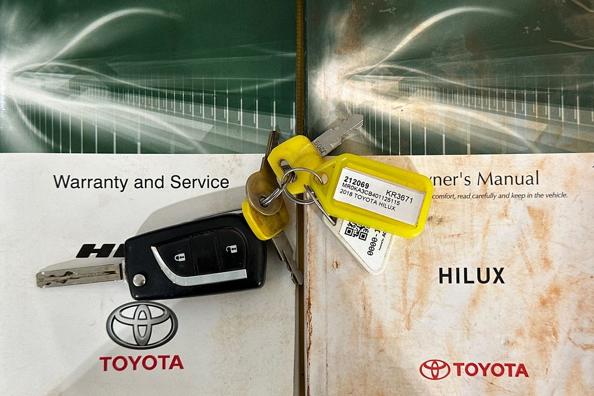 2018 Toyota HILUX SR GUN126R 4X4
