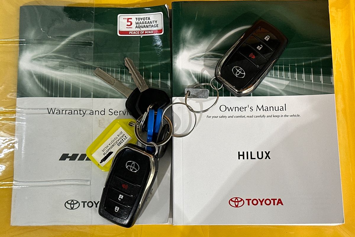 2019 Toyota HILUX RUGGED X (4x4) GUN126R MY19 UPGRADE 4X4