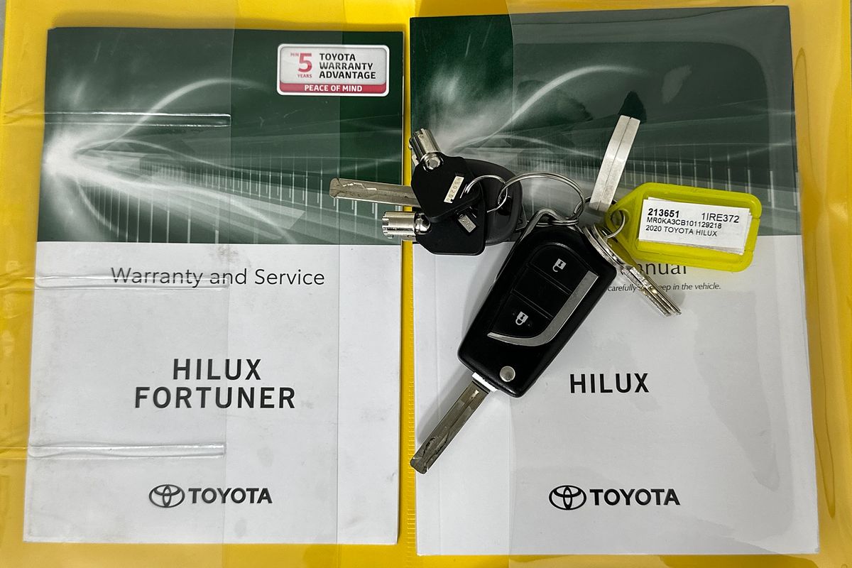 2020 Toyota HILUX SR (4x4) GUN126R MY19 UPGRADE