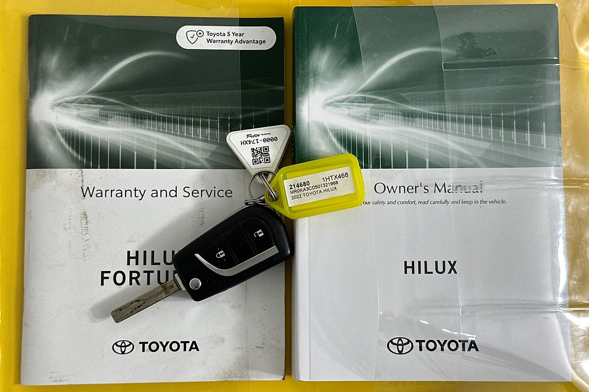 2022 Toyota HILUX SR (4x4) GUN126R 4X4
