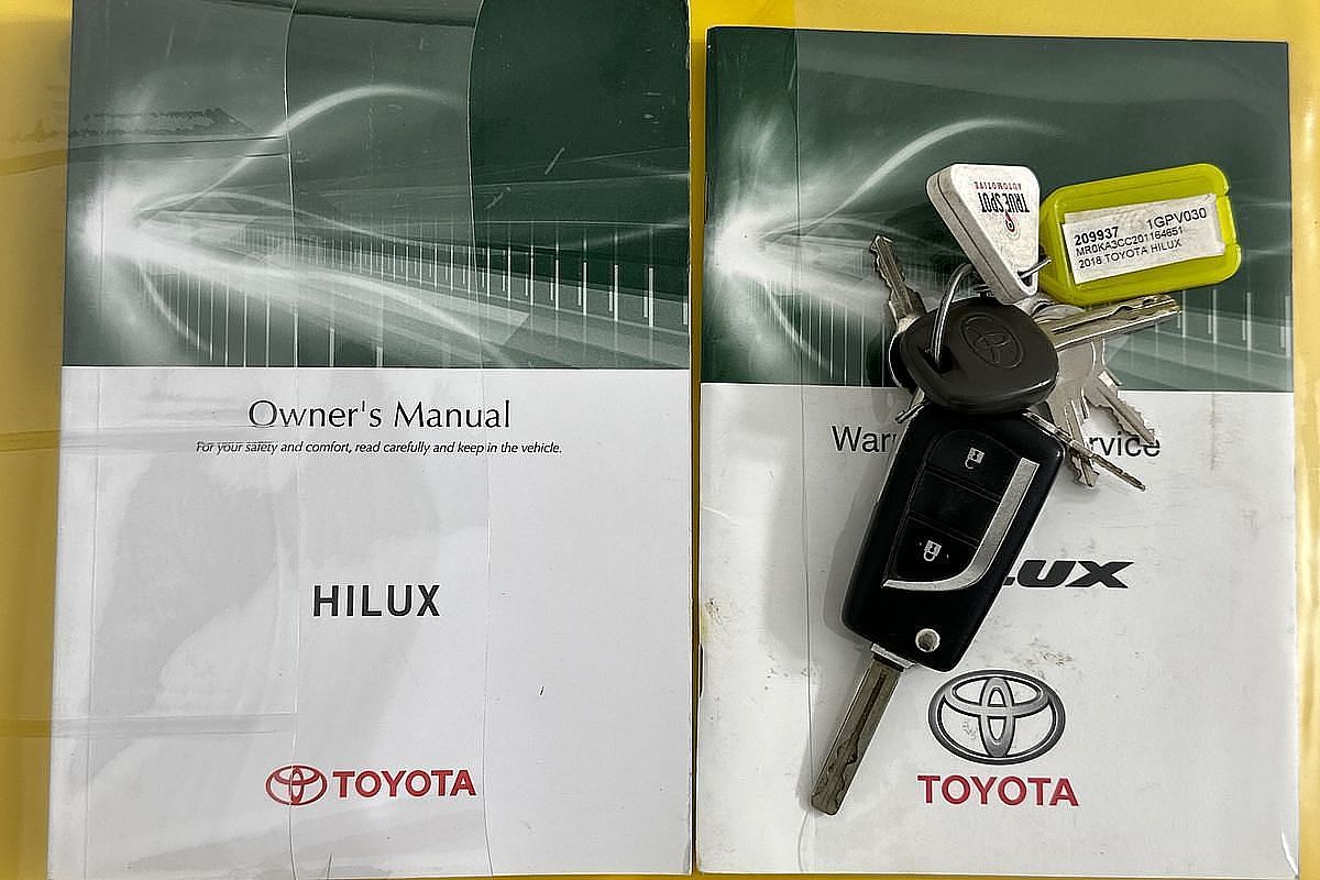 2018 Toyota Hilux SR GUN126R 4X4
