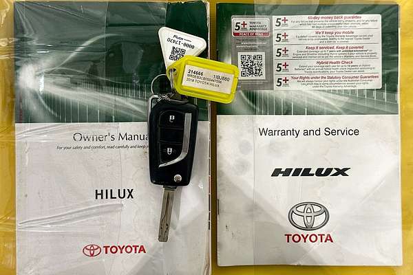 2018 Toyota HILUX WORKMATE GUN122R MY17 REAR WHEEL DRIVE