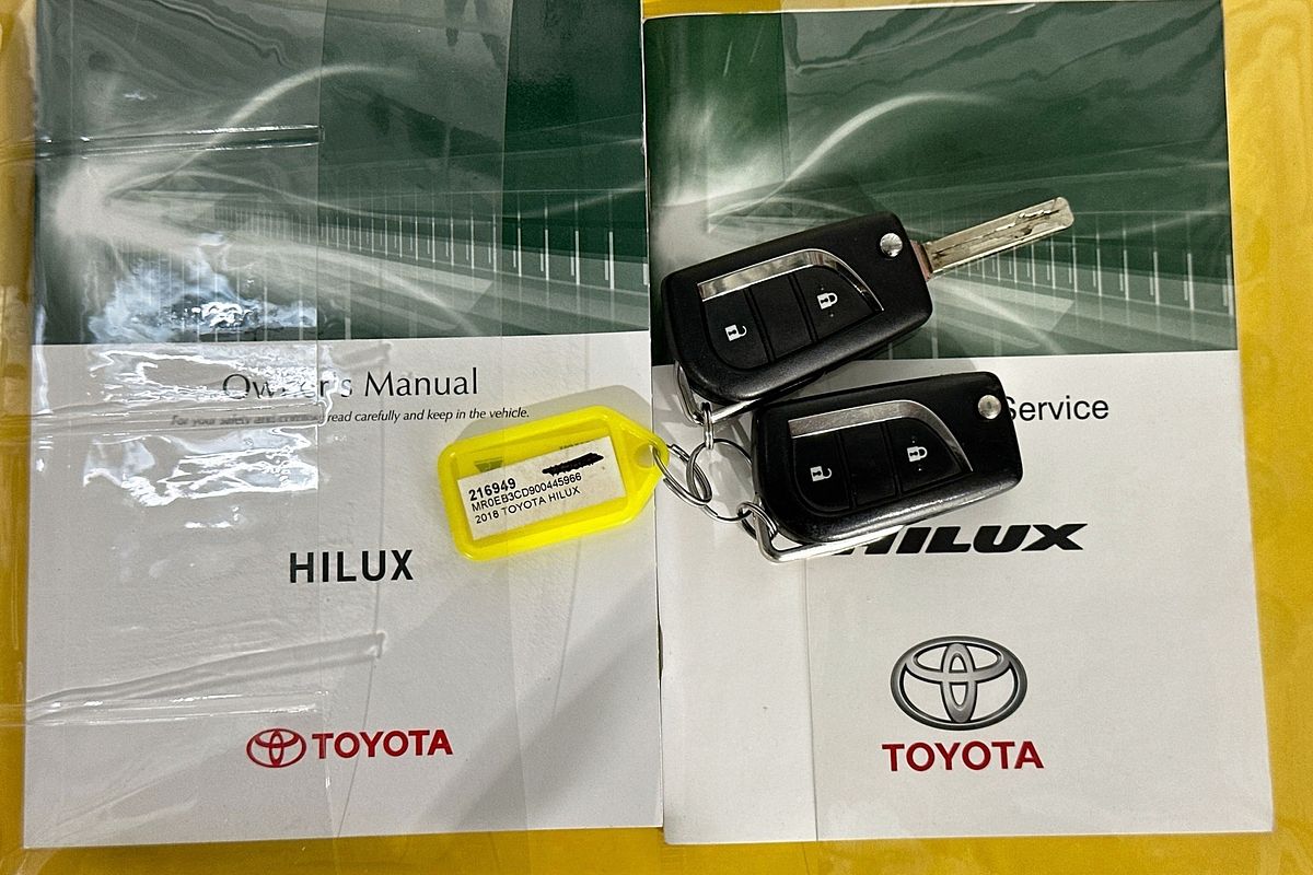 2018 Toyota Hilux WORKMATE GUN122R MY17 REAR WHEEL DRIVE