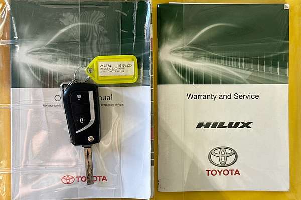 2018 Toyota HILUX WORKMATE GUN122R MY17 REAR WHEEL DRIVE