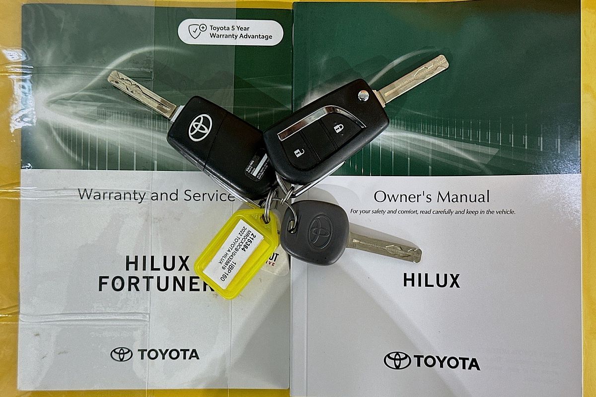 2022 Toyota HILUX WORKMATE (4x2) TGN121R 4x2