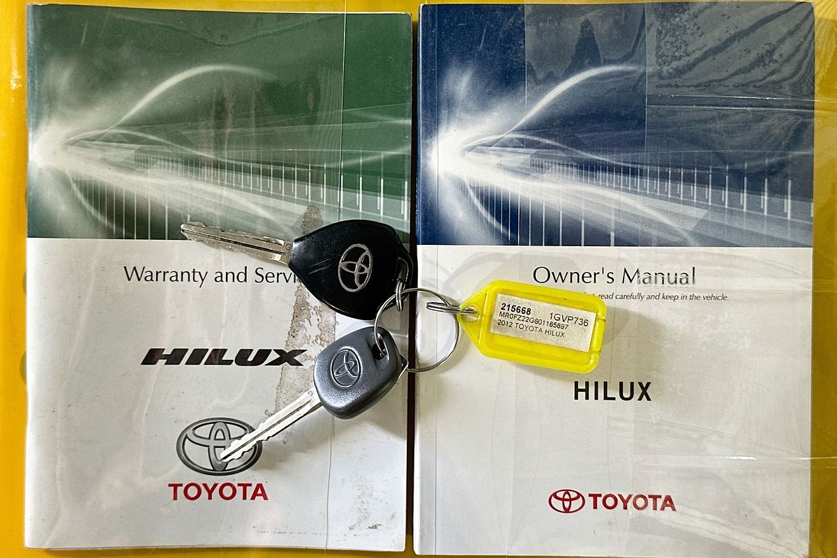 2012 Toyota HILUX SR (4x4) KUN26R MY12 4X4