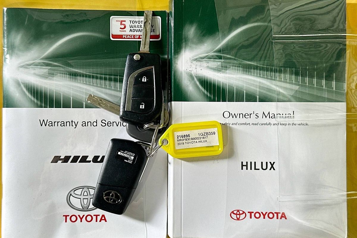 2019 Toyota HILUX WORKMATE (4x4) GUN125R MY19 4X4