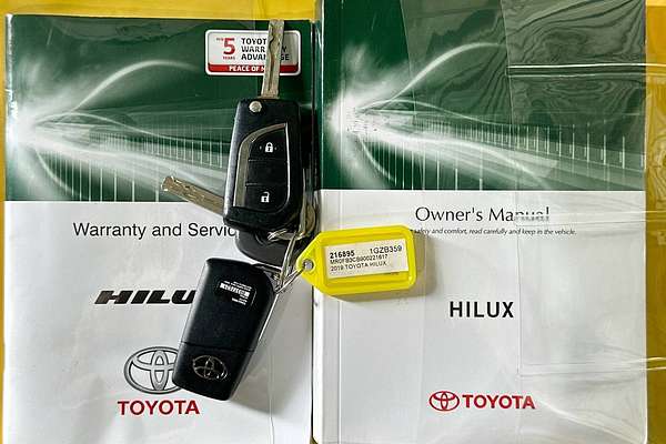 2019 Toyota HILUX WORKMATE (4x4) GUN125R MY19 4X4