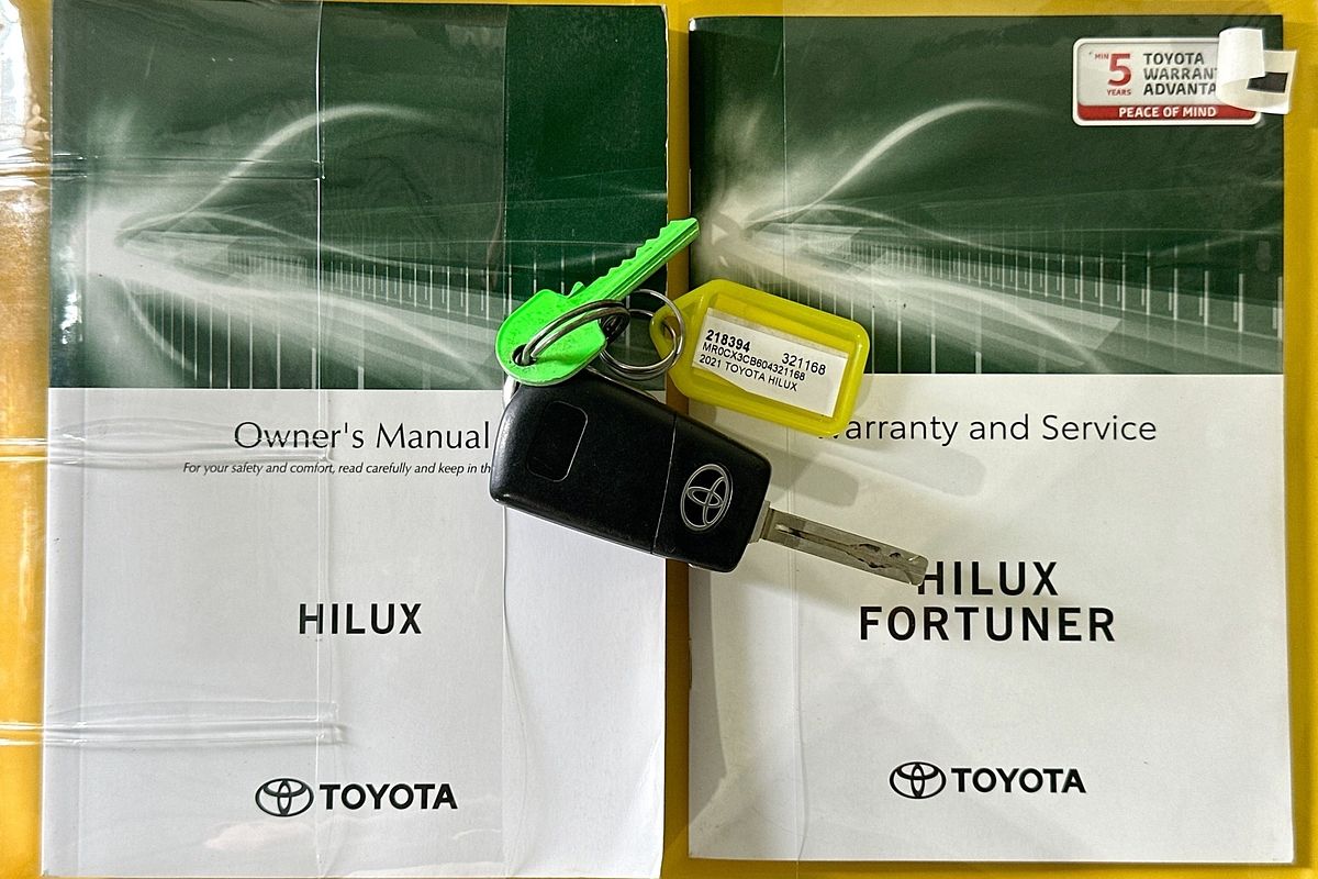 2021 Toyota HILUX WORKMATE TGN121R FACELIFT REAR WHEEL DRIVE