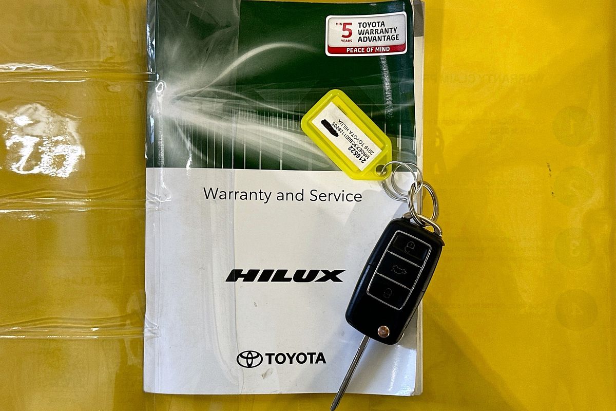 2019 Toyota HILUX WORKMATE TGN121R MY19 REAR WHEEL DRIVE