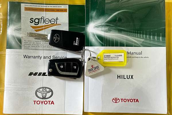 2016 Toyota Hilux WORKMATE GUN122R REAR WHEEL DRIVE