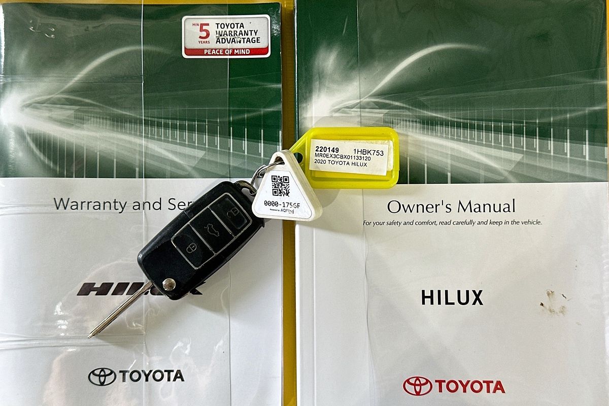 2020 Toyota HILUX WORKMATE TGN121R MY19 UPGRADE REAR WHEEL DRIVE