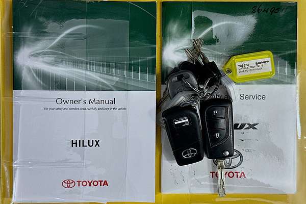 2018 Toyota HILUX SR (4x4) GUN126R MY17 4X4