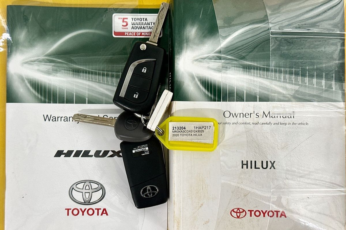 2020 Toyota HILUX SR (4x4) GUN126R MY19 UPGRADE 4X4