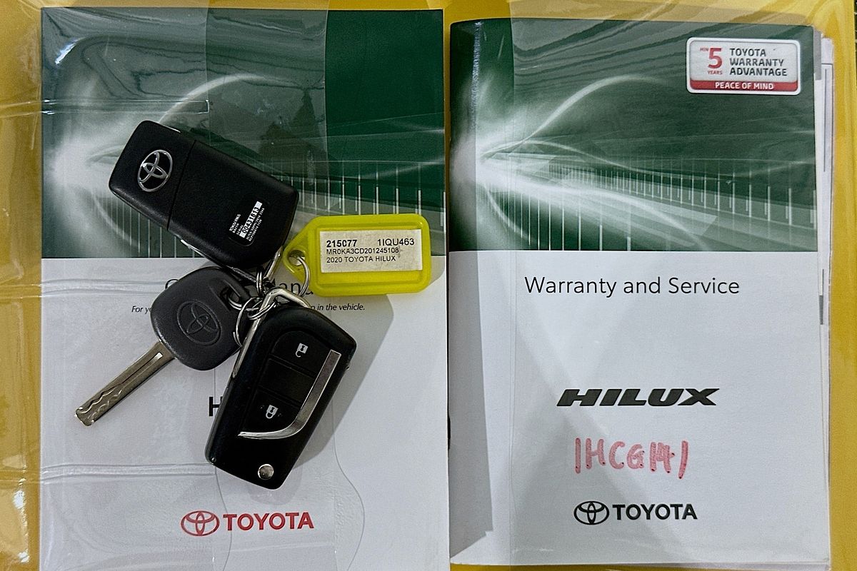 2020 Toyota HILUX SR (4x4) GUN126R MY19 UPGRADE 4X4