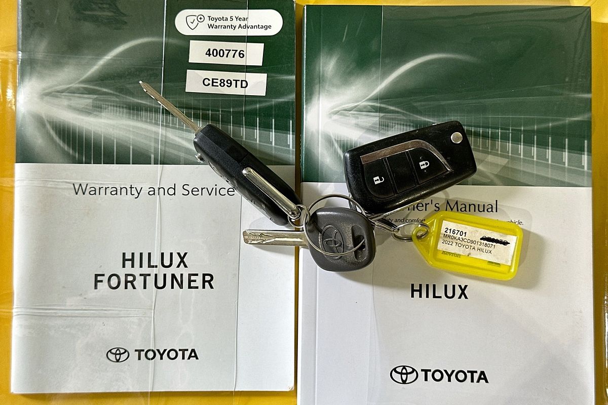 2022 Toyota HILUX SR (4x4) GUN126R 4X4