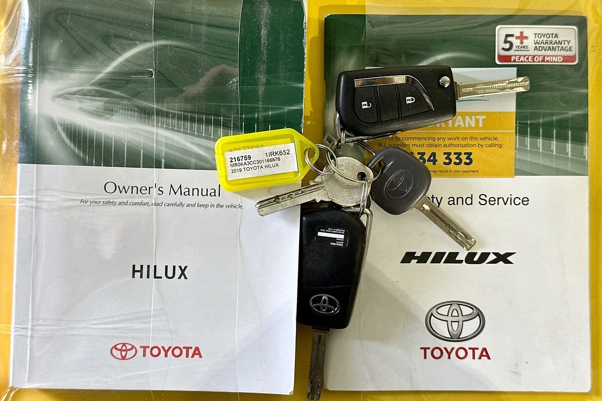 2019 Toyota Hilux SR (4x4) GUN126R MY19 4X4