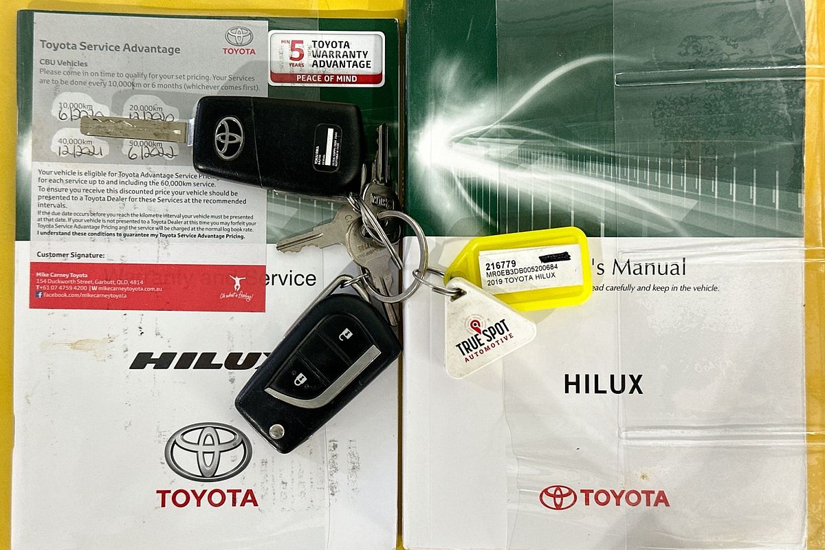 2019 Toyota HILUX WORKMATE HI-RIDER GUN135R MY19 UPGRADE REAR WHEEL DRIVE