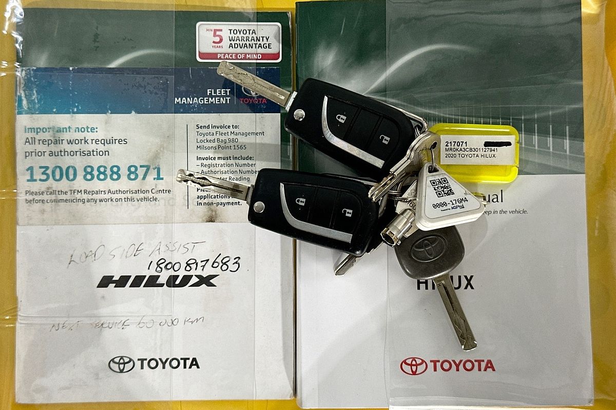 2020 Toyota HILUX SR (4x4) GUN126R MY19 UPGRADE 4X4