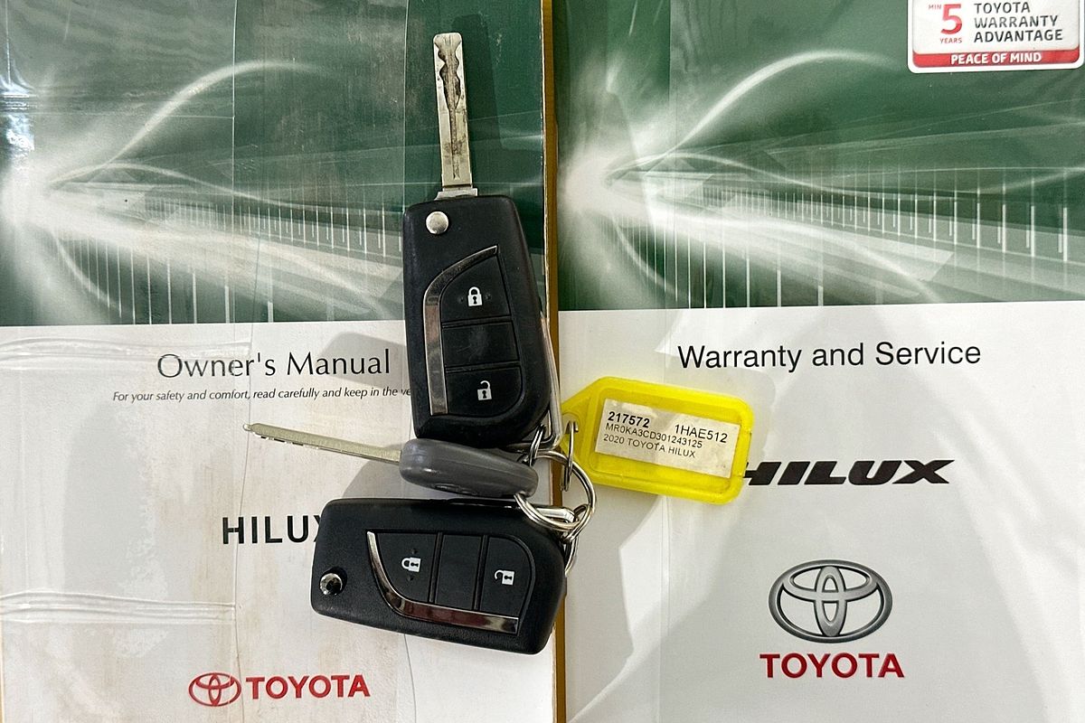 2020 Toyota HILUX SR (4x4) GUN126R MY19 UPGRADE 4X4