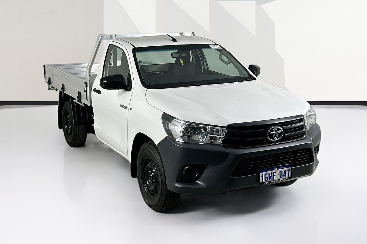 2018 Toyota HILUX WORKMATE TGN121R MY17 REAR WHEEL DRIVE