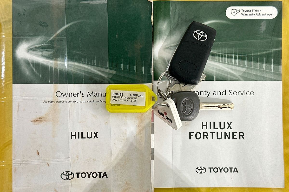 2022 Toyota HILUX SR (4x4) GUN126R 4X4