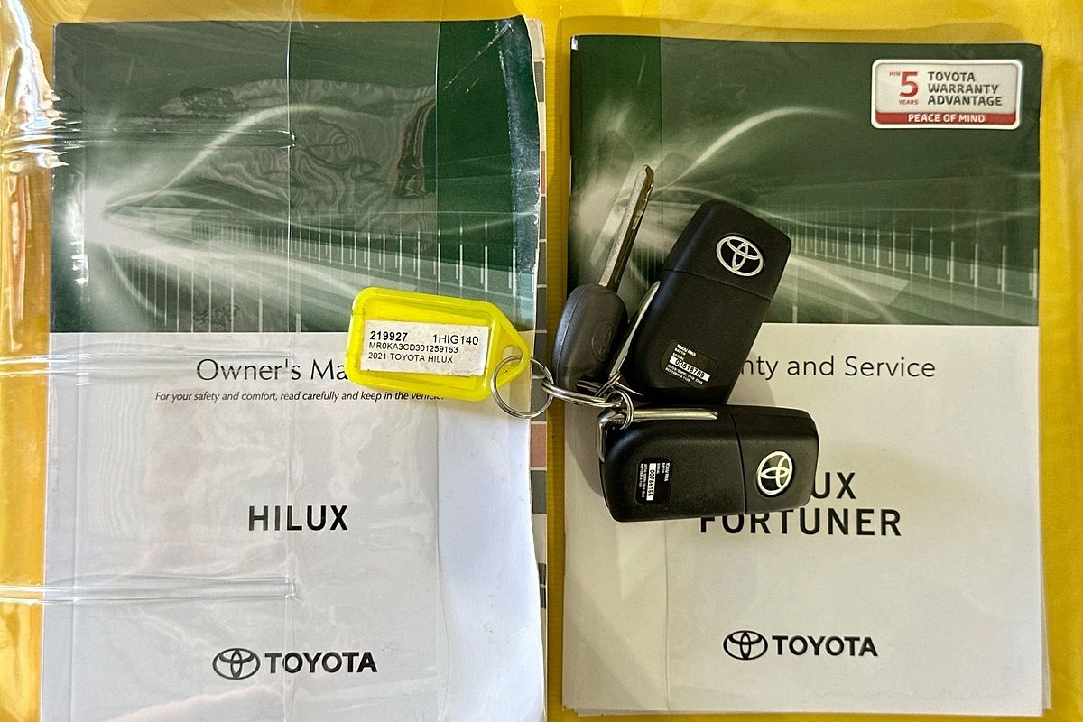 2021 Toyota HILUX SR (4x4) GUN126R 4X4