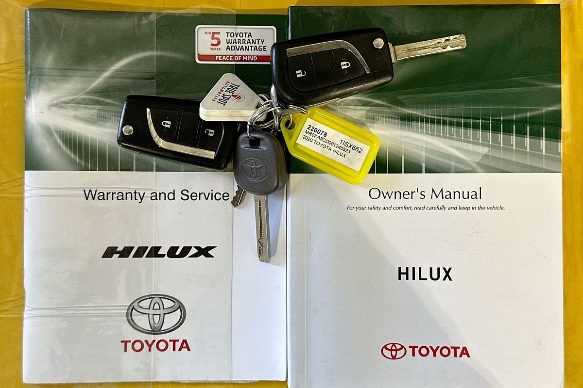 2020 Toyota HILUX SR (4x4) GUN126R MY19 UPGRADE 4X4