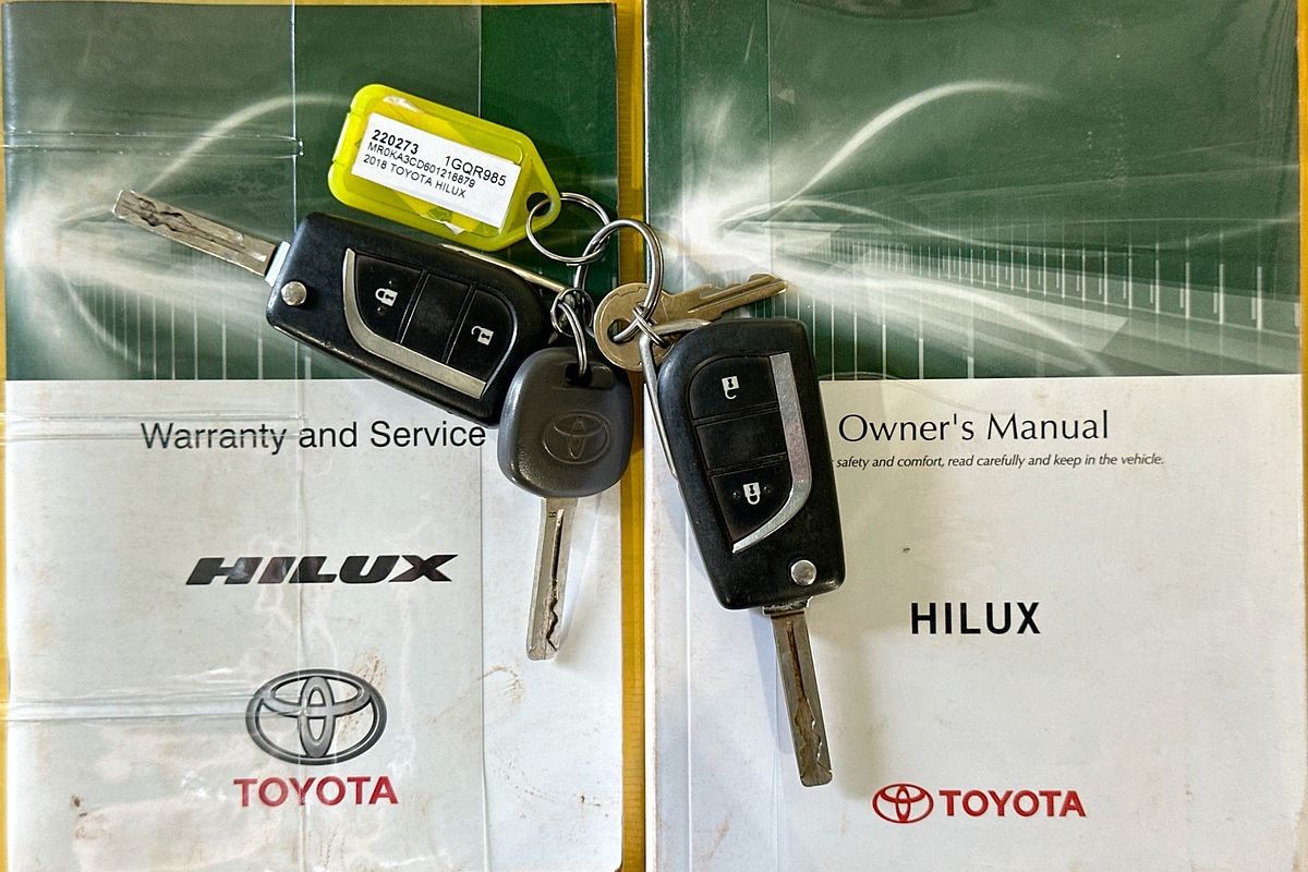 2018 Toyota HILUX SR (4x4) GUN126R MY19 4X4