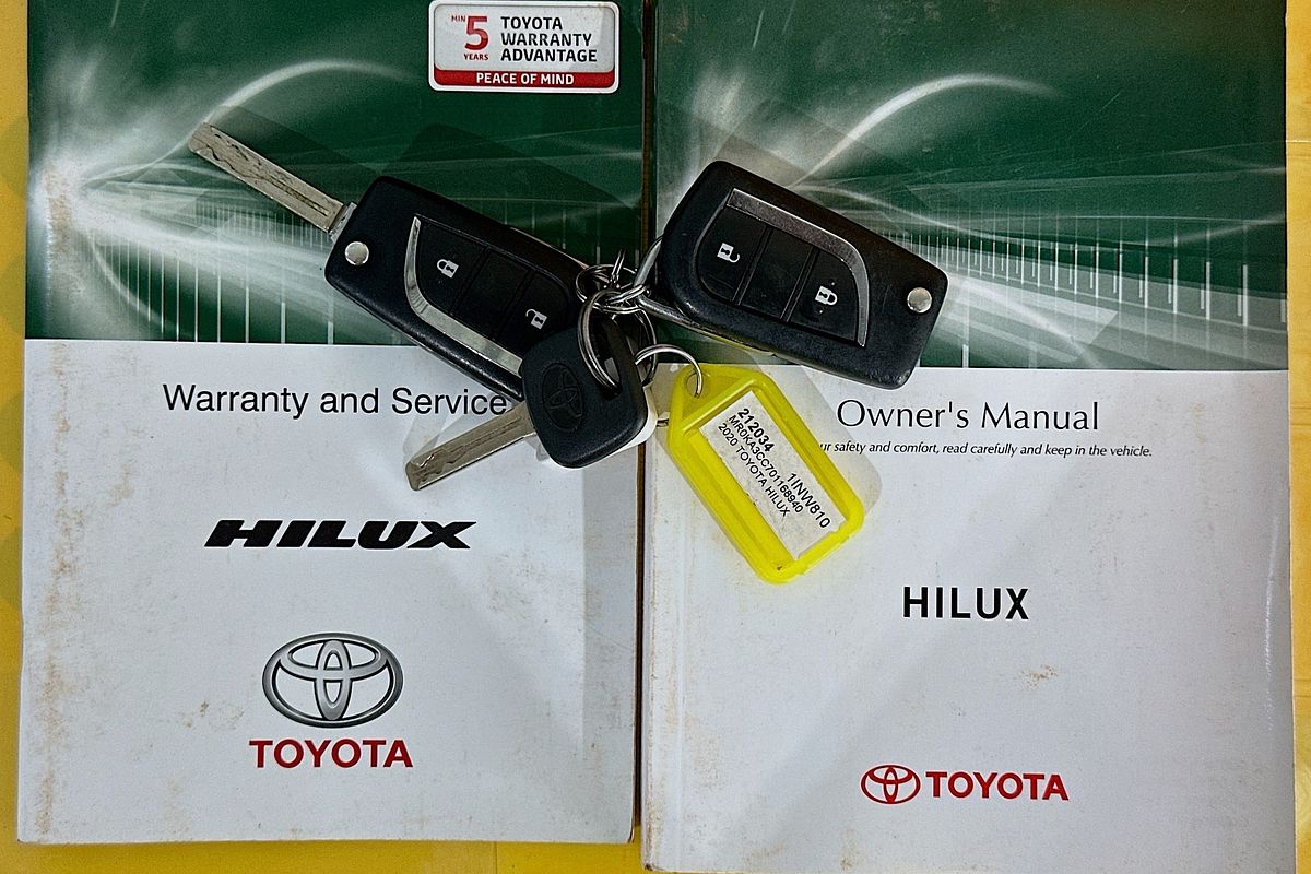 2020 Toyota HILUX SR (4x4) GUN126R MY19 UPGRADE 4X4