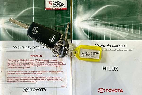 2020 Toyota HILUX SR (4x4) GUN126R MY19 UPGRADE 4X4