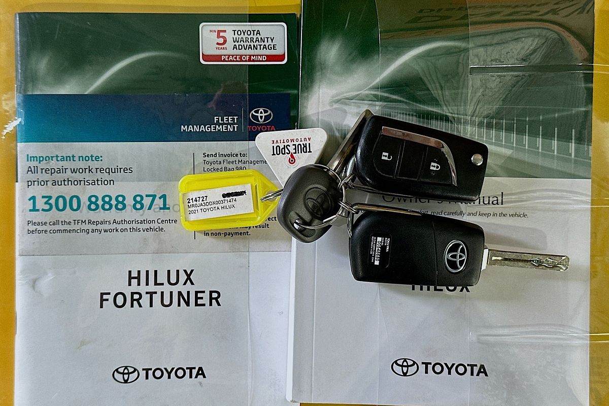 2021 Toyota HILUX SR HI-RIDER (4x2) GUN136R REAR WHEEL DRIVE