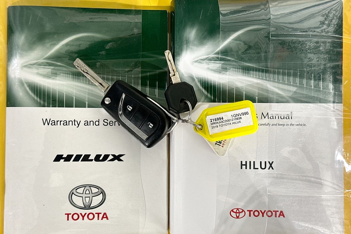 2018 Toyota HILUX SR (4x4) GUN126R MY17 4X4