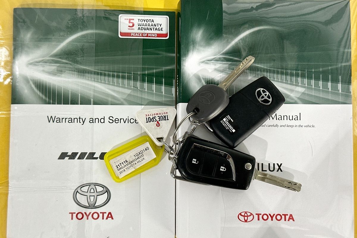 2019 Toyota HILUX SR HI-RIDER GUN136R MY19 UPGRADE REAR WHEEL DRIVE