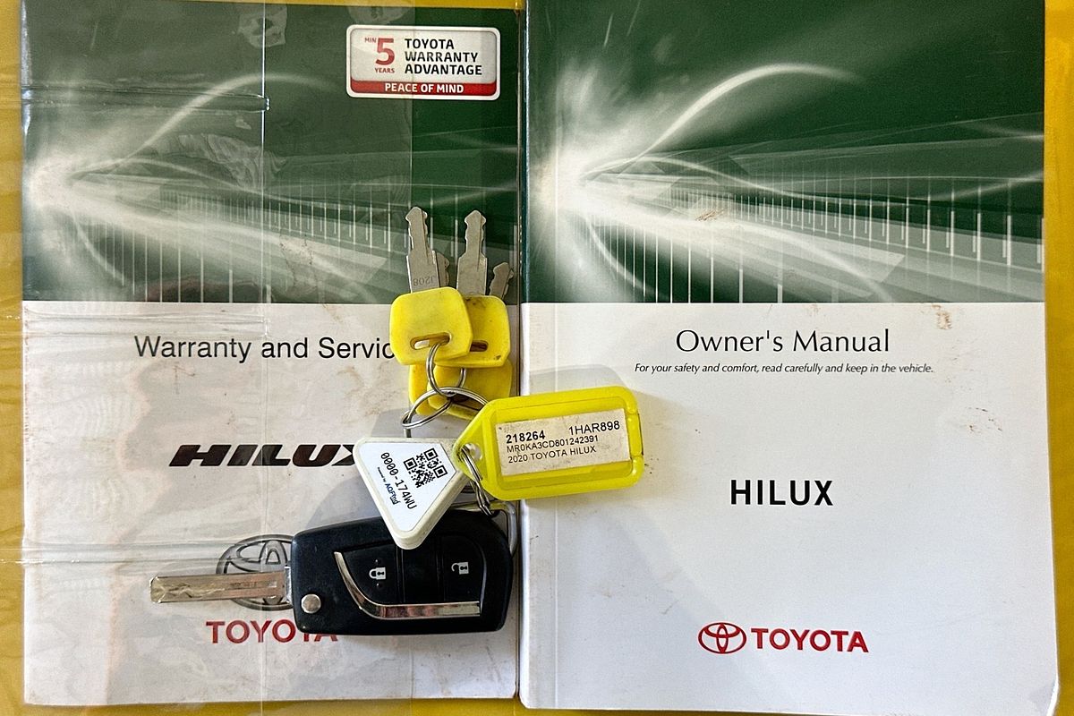 2020 Toyota HILUX SR (4x4) GUN126R MY19 UPGRADE 4X4