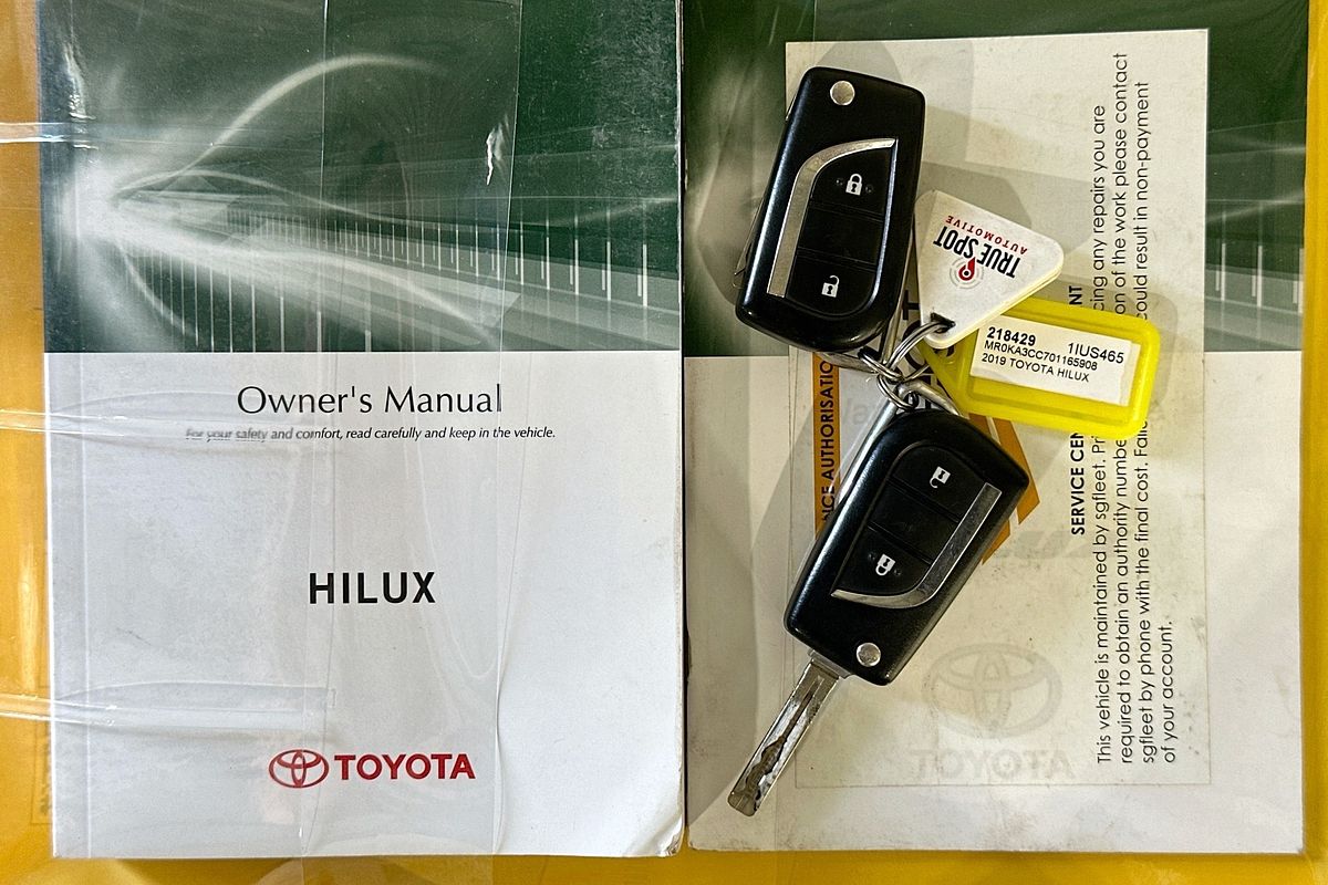 2019 Toyota HILUX SR (4x4) GUN126R MY19 UPGRADE 4X4