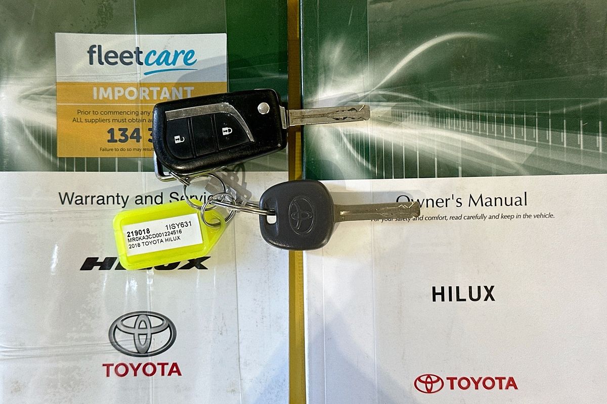 2018 Toyota HILUX SR (4x4) GUN126R MY19 4X4