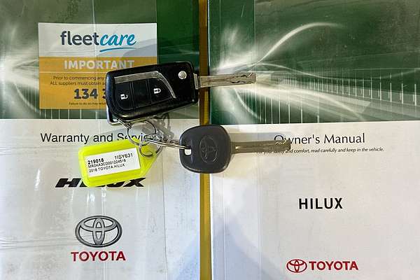 2018 Toyota HILUX SR (4x4) GUN126R MY19 4X4