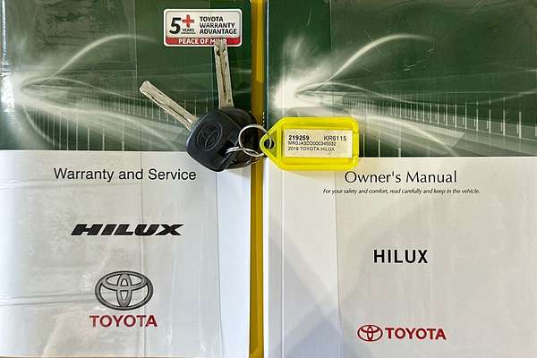 2019 Toyota HILUX SR HI-RIDER GUN136R MY19 REAR WHEEL DRIVE