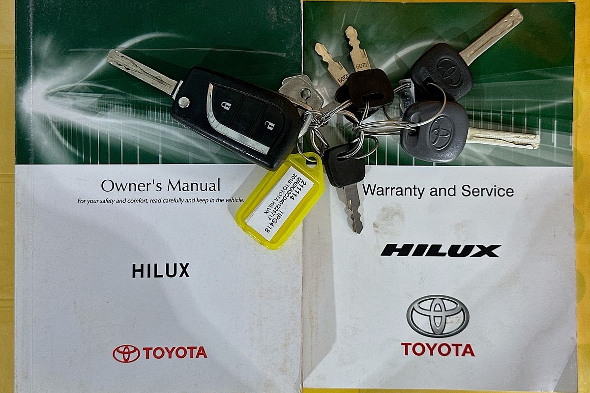2018 Toyota HILUX SR (4x4) GUN126R MY19 4X4