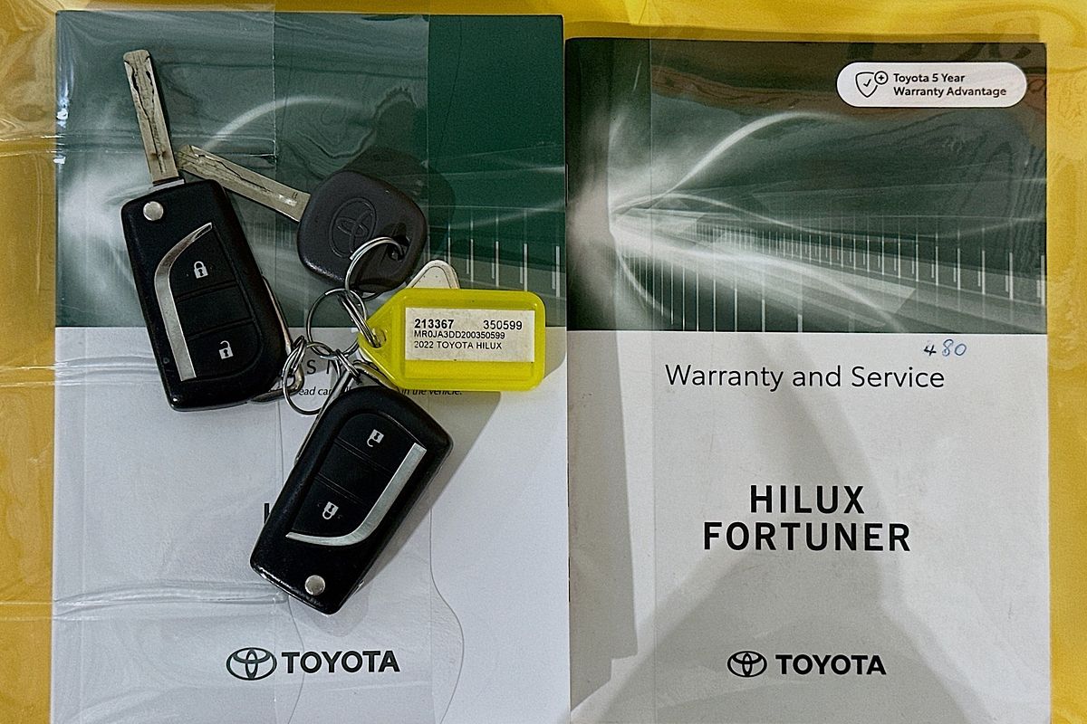2022 Toyota HILUX SR HI-RIDER (4x2) GUN136R REAR WHEEL DRIVE