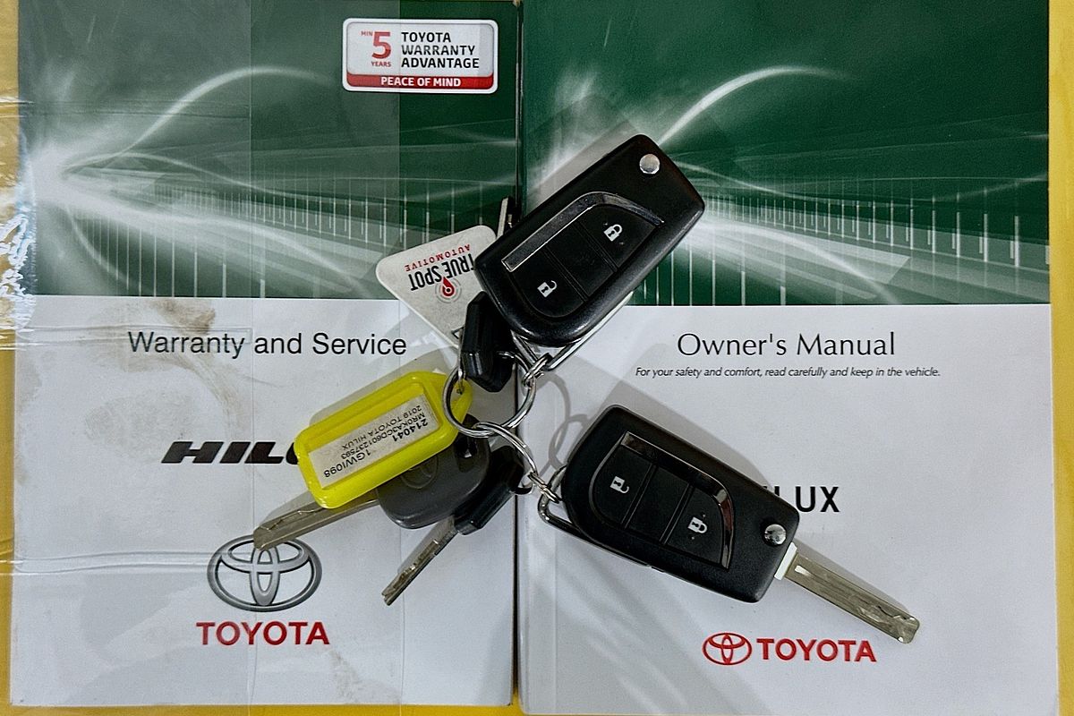 2019 Toyota HILUX SR (4x4) GUN126R MY19 UPGRADE 4X4