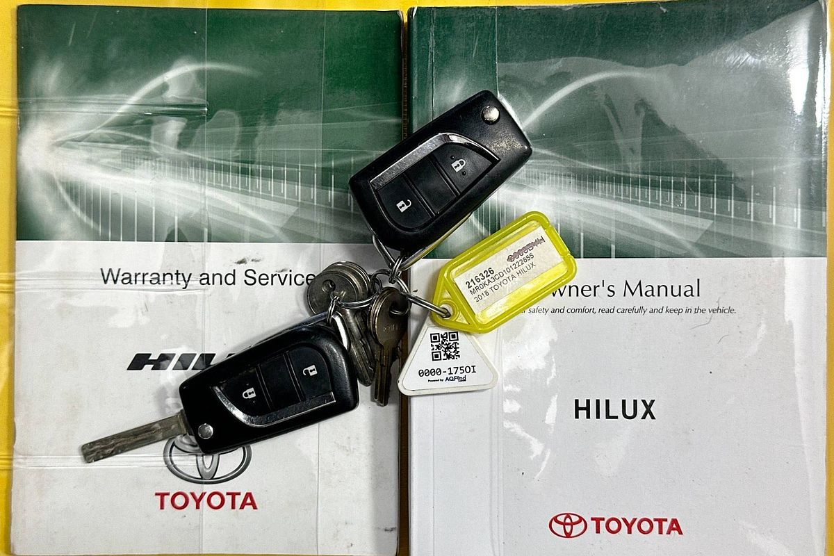 2018 Toyota HILUX SR (4x4) GUN126R MY19 4X4