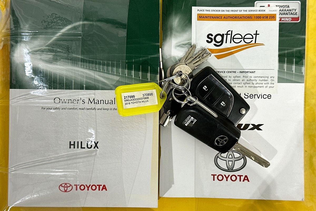 2019 Toyota HILUX SR HI-RIDER GUN136R MY19 REAR WHEEL DRIVE